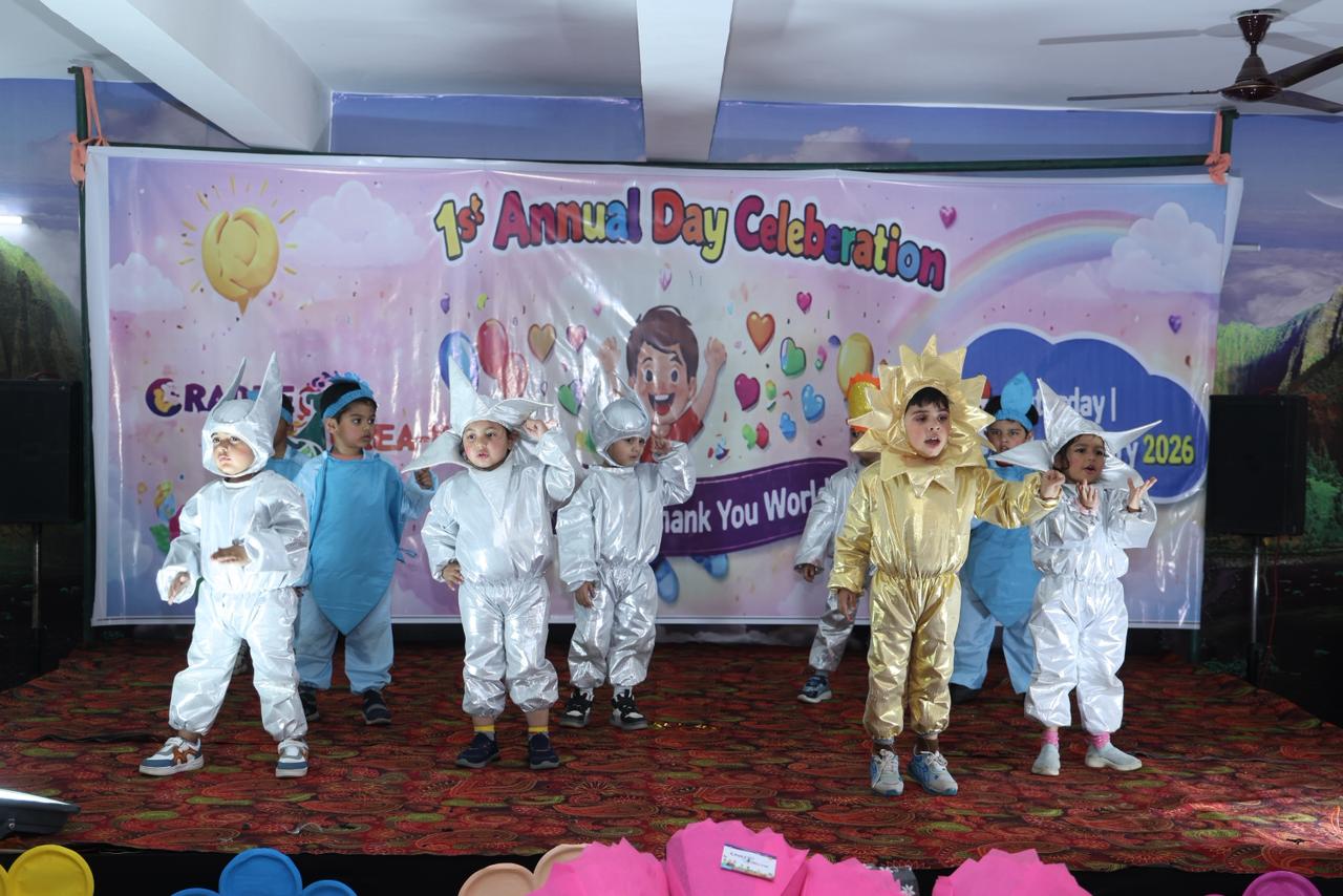 Children learning at Cradle to Creayon